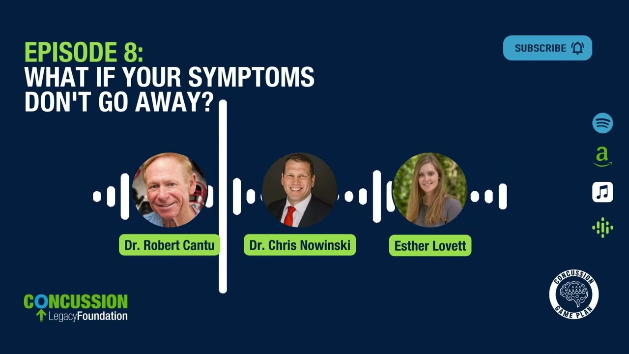 What If Your Concussion Symptoms Don’t Go Away? | Concussion Game Plan Podcast | Episode 8
