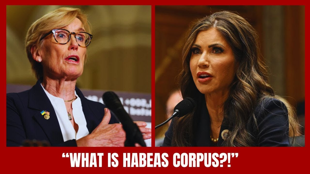 WHAT IS HABEAS CORPUS? KRISTI NOEM STUNNED AFTER SENATOR SCHOOLS HER ON THE CONSTITUTION