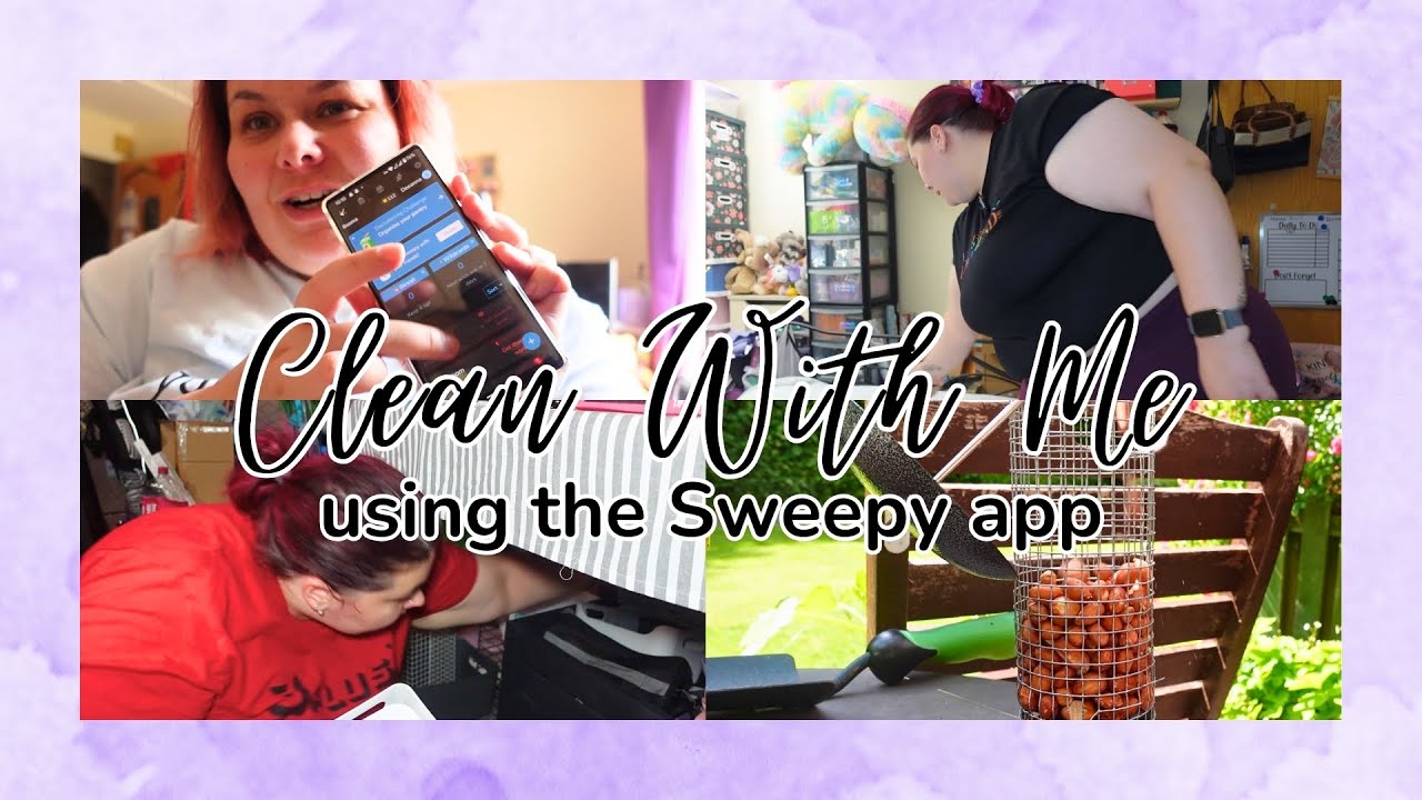 Get Organized & Clean With Me Using Sweepy App | My Favorite Cleaning Tool!