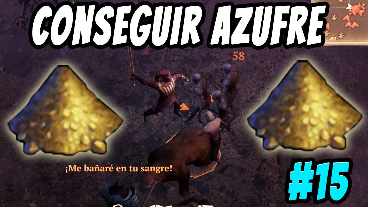 Conseguir Azufre | GRIM SOUL SURVIVAL