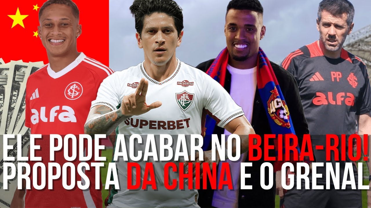 🔴 REVIRAVOLTA! SONHO ANTIGO GANHA FORÇA NO INTER! | TITULAR DE SAÍDA PRA CHINA | RESERVAS NO GRENAL?