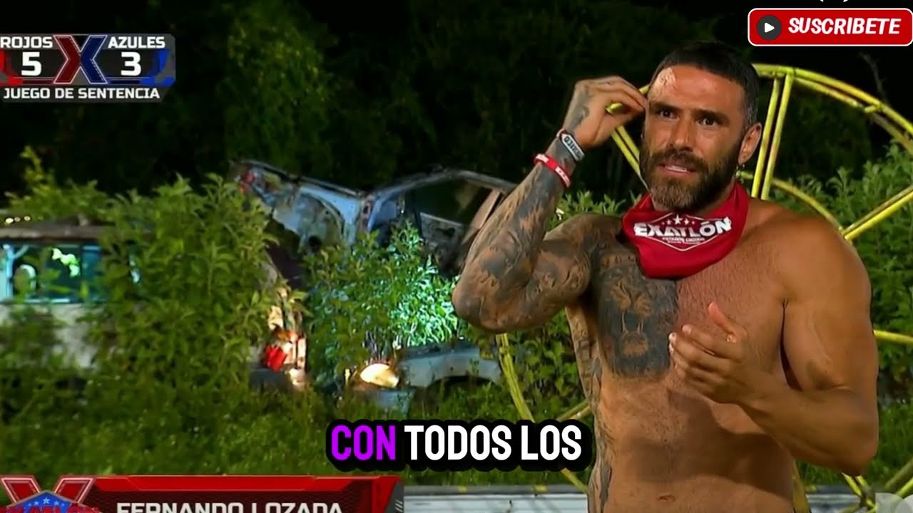 UN AZUL ES ELIMINADO Y LOZADA PIERDE EL CONTROL EN EXATLON ESTADOS UNIDOS