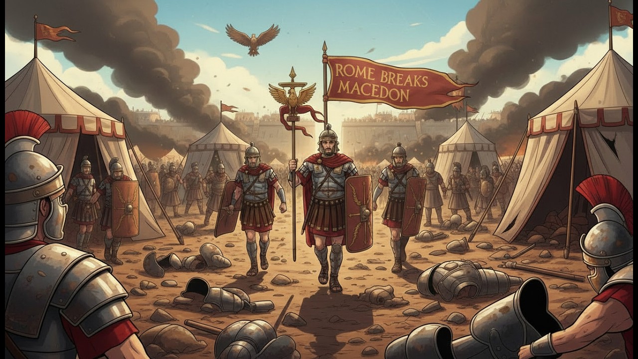 Rome vs Macedon at Pydna: The Day the Phalanx Failed