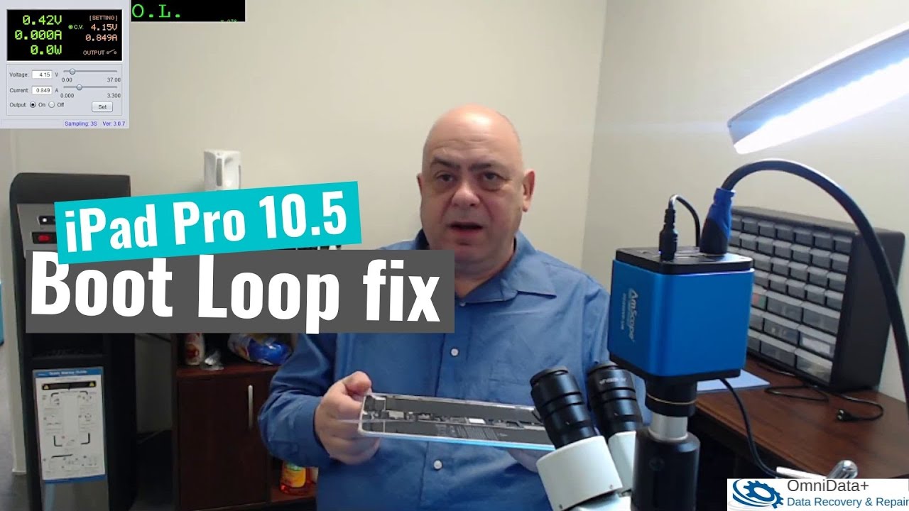 iPad Pro 10 5 Boot Loop Fix