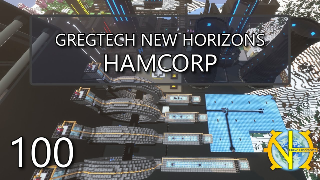 GregTech New Horizons E100: More Crafting! More Beamlines!