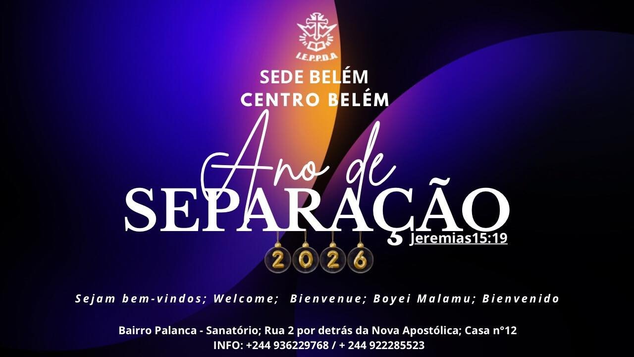 CULTO DE DOMINGO 25/01/2026