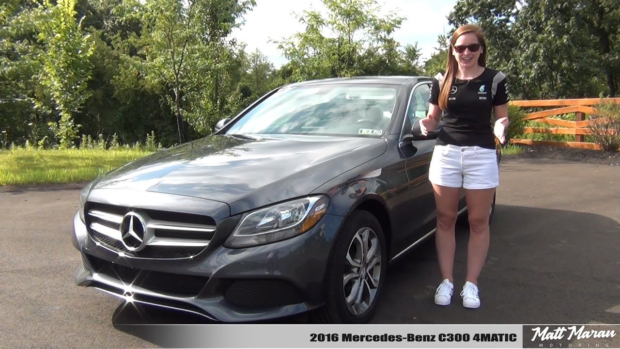My Wife Reviews Her 2016 Mercedes-Benz C300 4MATIC!