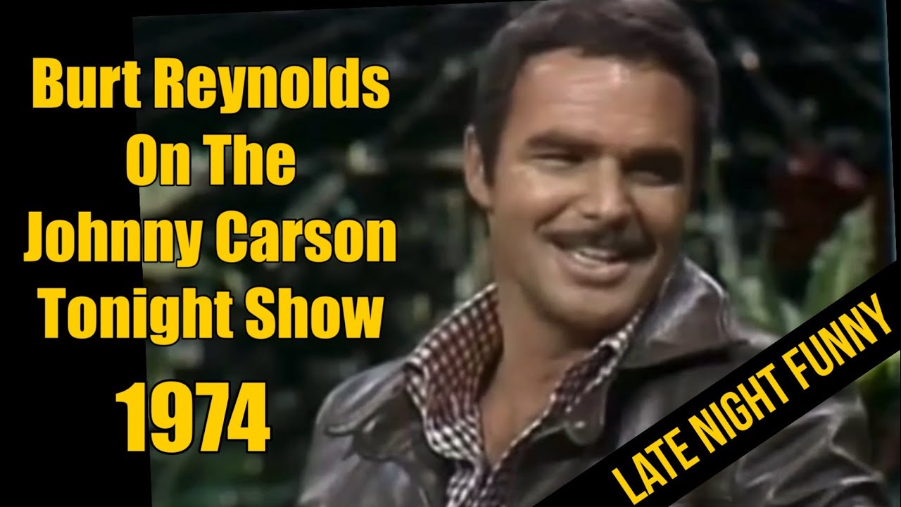 🤣Burt Reynolds on Johnny Carson Tonight Show 1974😂