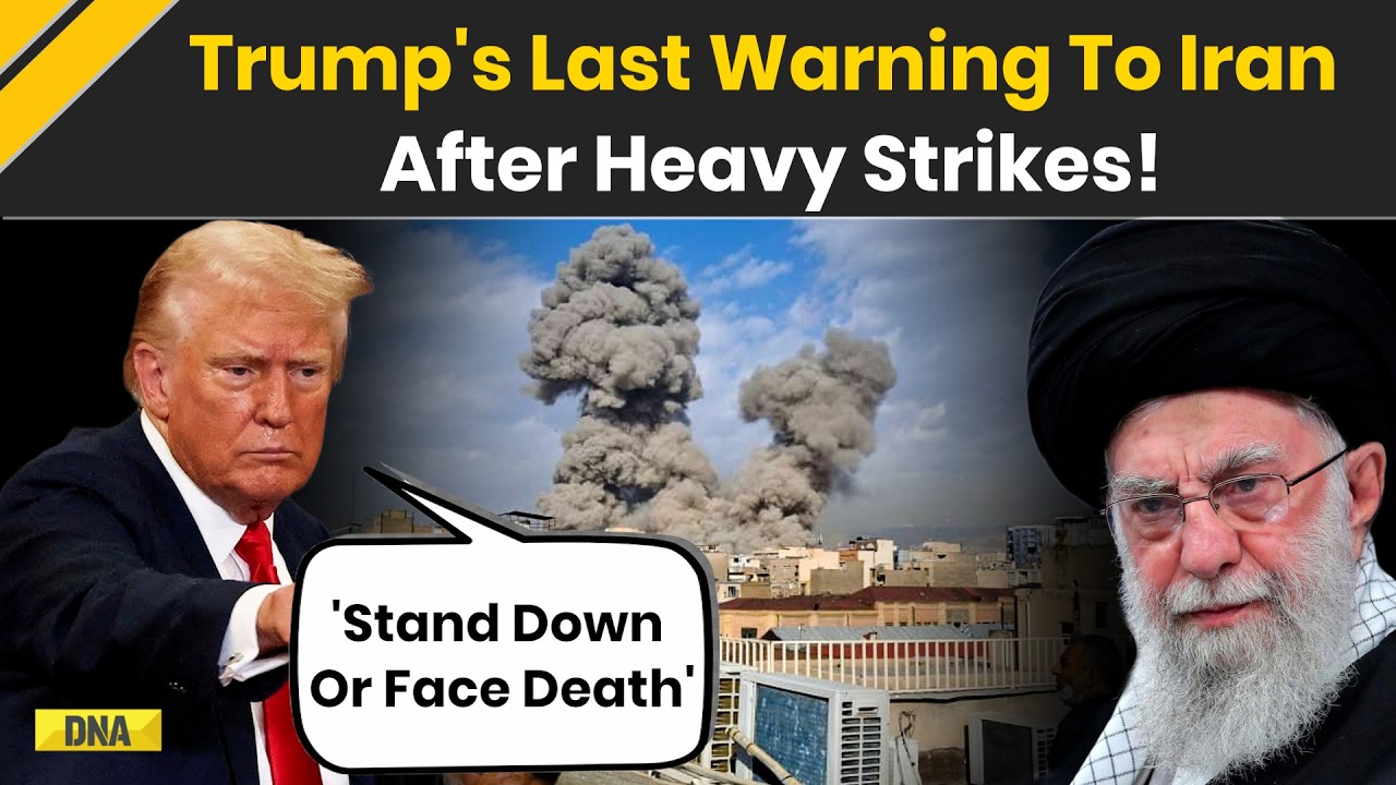 US Iran War: 'Stand Down Or Face Death' Trump's Final Warning To Iran Amid US-Israeli Strikes