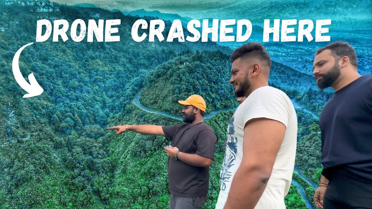 Drone Recover Mission : Crashed My Drone in MUSSOORIE | EP 1
