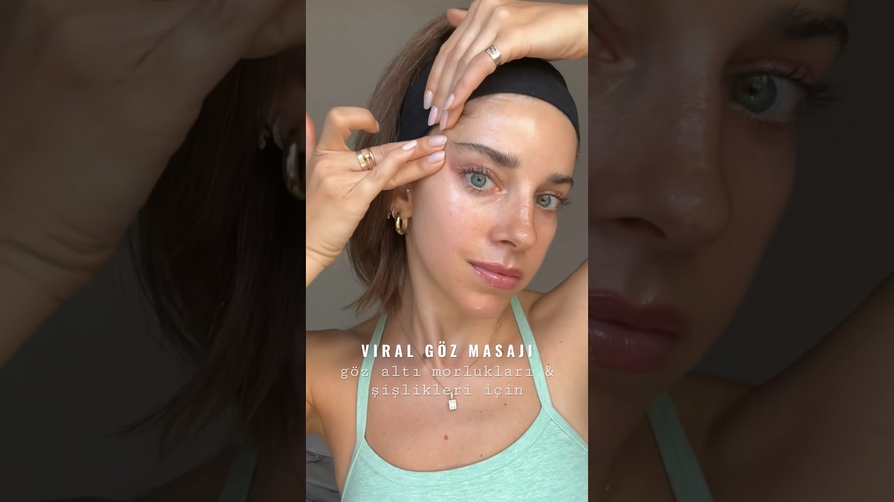 Instagram ve Tiktok&rsquo;ta viral olan bu g&ouml;z masajını denediniz mi?