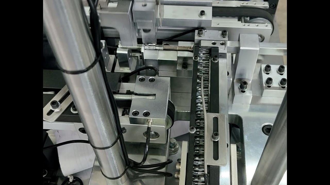 Concrete wedge anchor fasteners automatic assembly machine