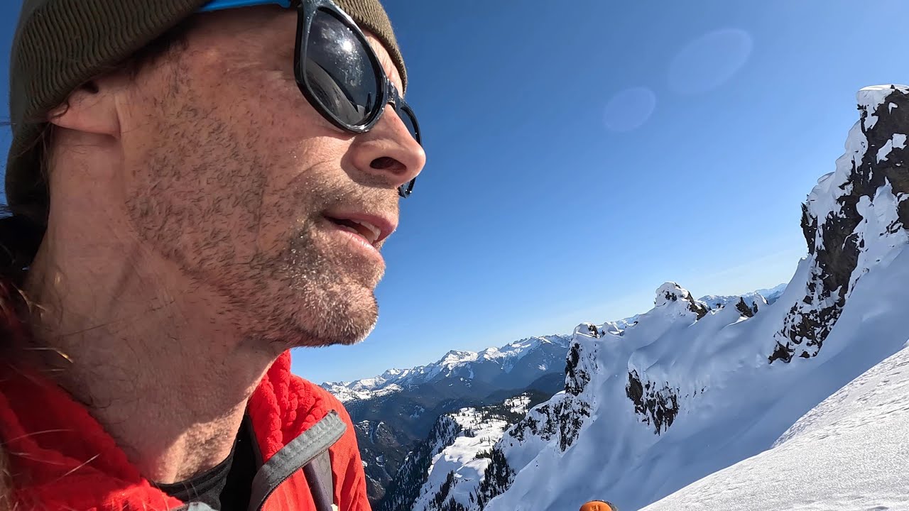 Solo Backcountry Skiing on Rainbow Ridge | Mount Baker's Hidden Side 01/28/2025