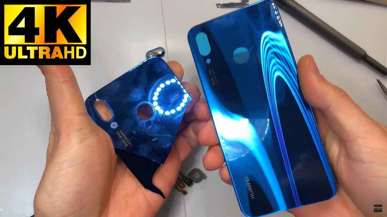 Huawei P20 Lite/Nova 3E - Замена Заднего Стекла / Rear Glass Replacement