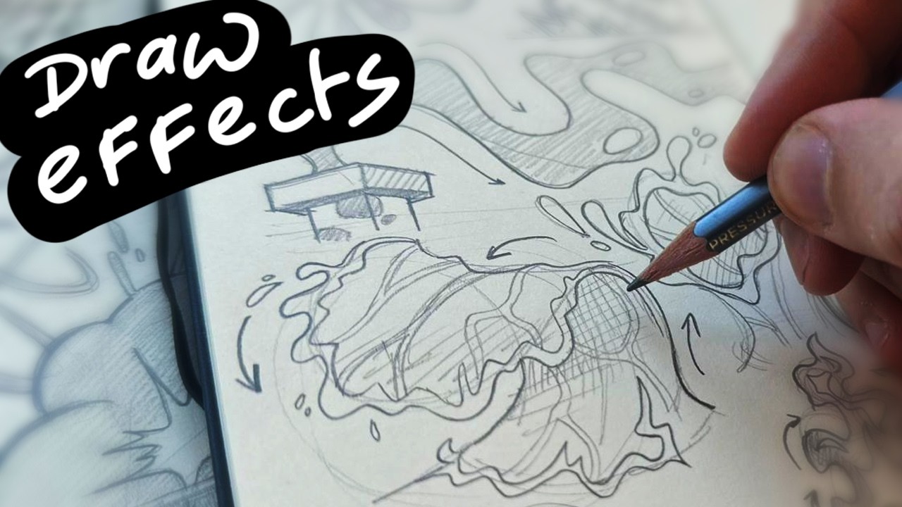 How to Draw Effects (Fire, Smoke, Water & Energy)