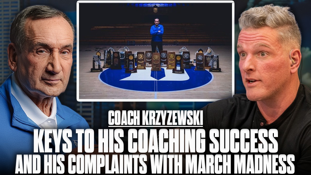Coach K Breaks Down His Historic Coaching Success & His Issues With March Madness | Pat McAfee Show