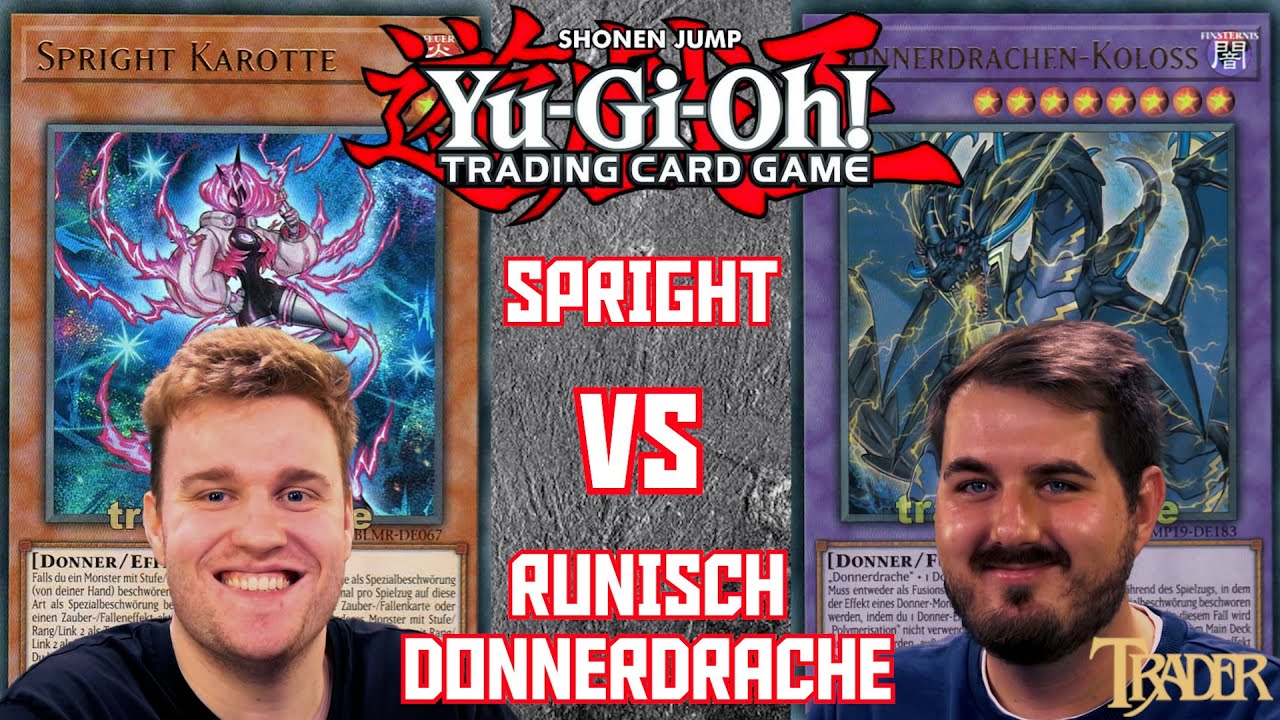 YuGiOh Spright VS Runick Thunder Dragon deutsch | Stream Duell 853 | Master Duel | Trader 2024