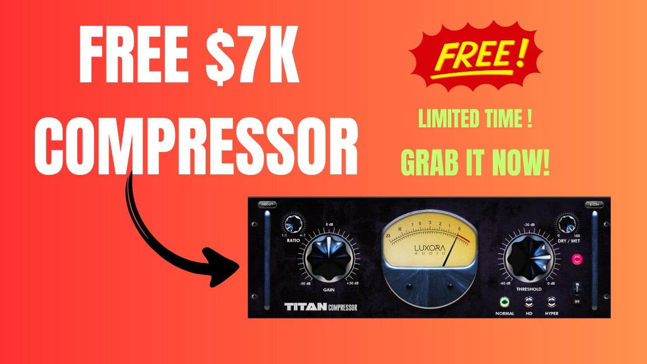 Titan Tube Compressor: FREE Vari-Mu Monster on EVERY Sound 🔥 (No Talk Demo)