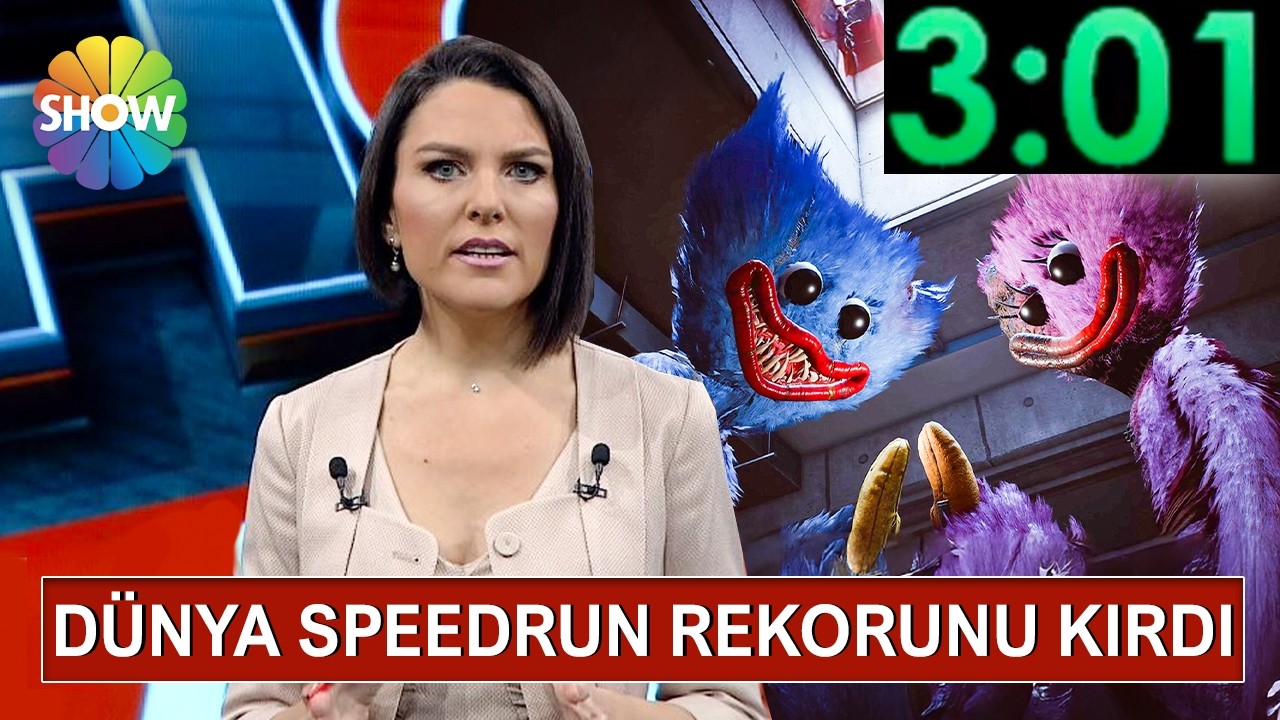 Poppy Playtime 5 Speedrun DÜNYA REKORUNU Kırdım..