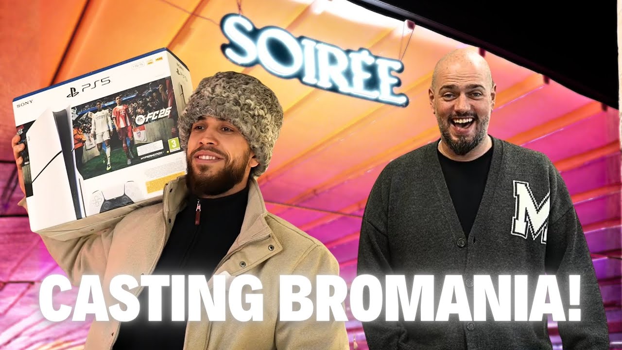 AM FOST LA CASTING LA BROMANIA! 🎬 AM CASTIGAT PS5 ȘI AM FOST LA SOIREE!