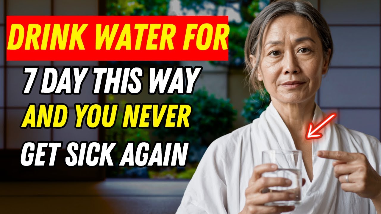 97% of People DON’T KNOW the Correct Way to Drink Water  | Buddhist Teachings