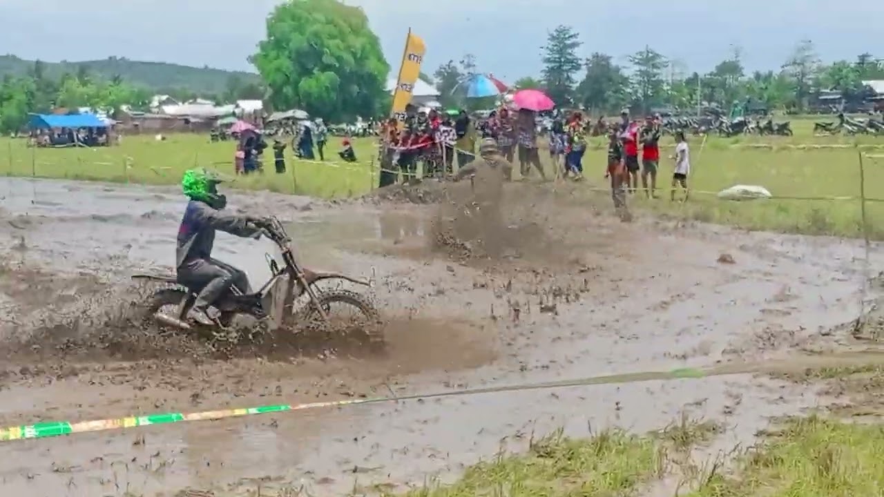 Balap ojek gabah buin badas berare TRABAS IKYY TERAGEDI RACING TEAM 