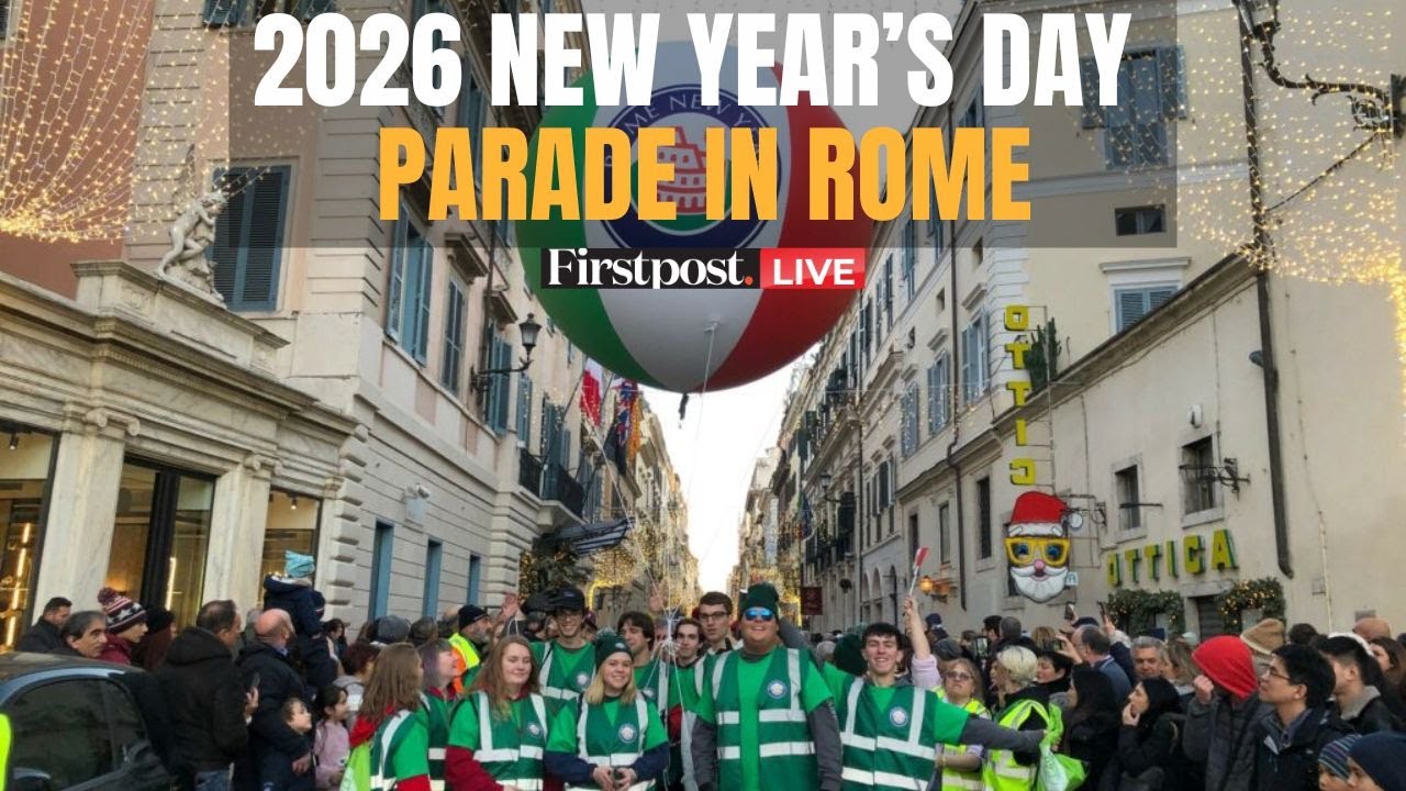 Rome New Year Parade 2026 LIVE: Street Artists And Dancers Dominate New Year Parade in Rome | N18G