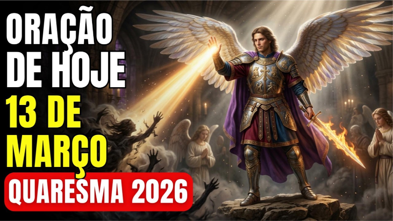 NA QUARESMA JESUS ENVIA SÃO MIGUEL ARCANJO PARA EXPULSAR TODO MAL