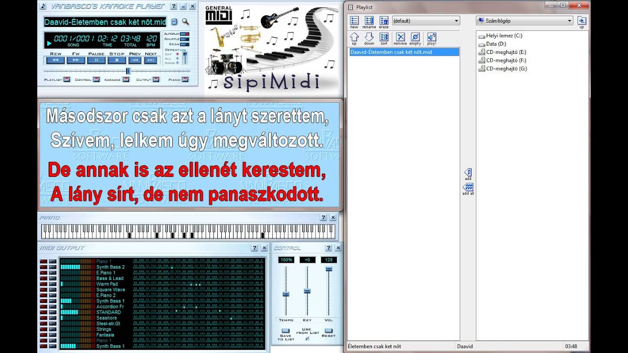 Magyar midi Yanni-Életemben csak két nőt
