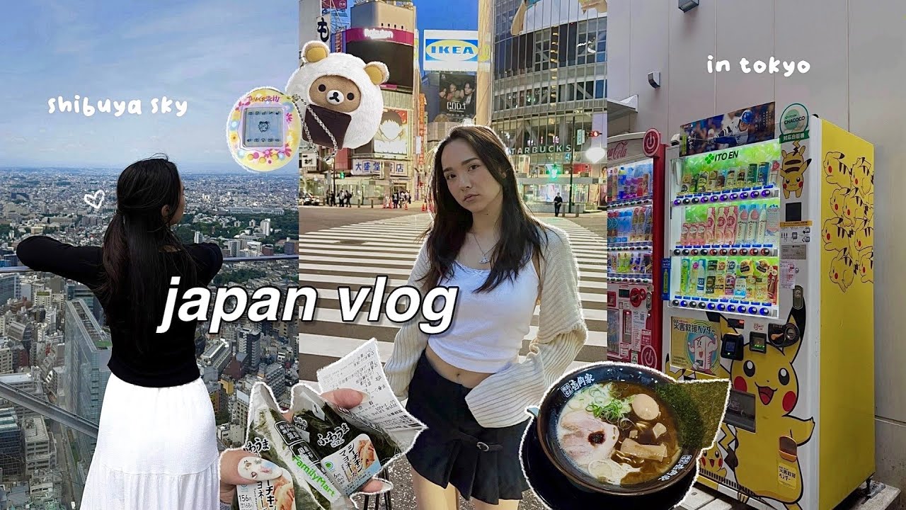 JAPAN VLOG🍙 exploring tokyo, teamLabs, getting a straight perm