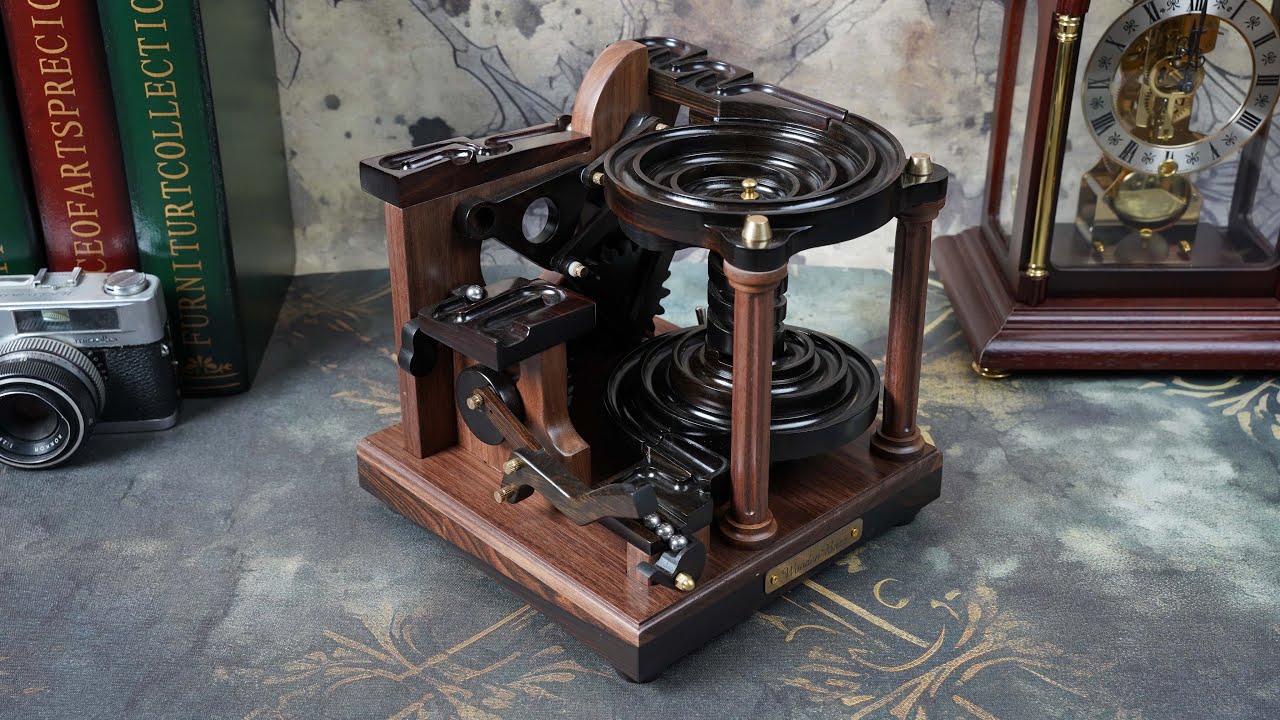 Ebony wood - Marble Machine Plus "THEO JANSEN"