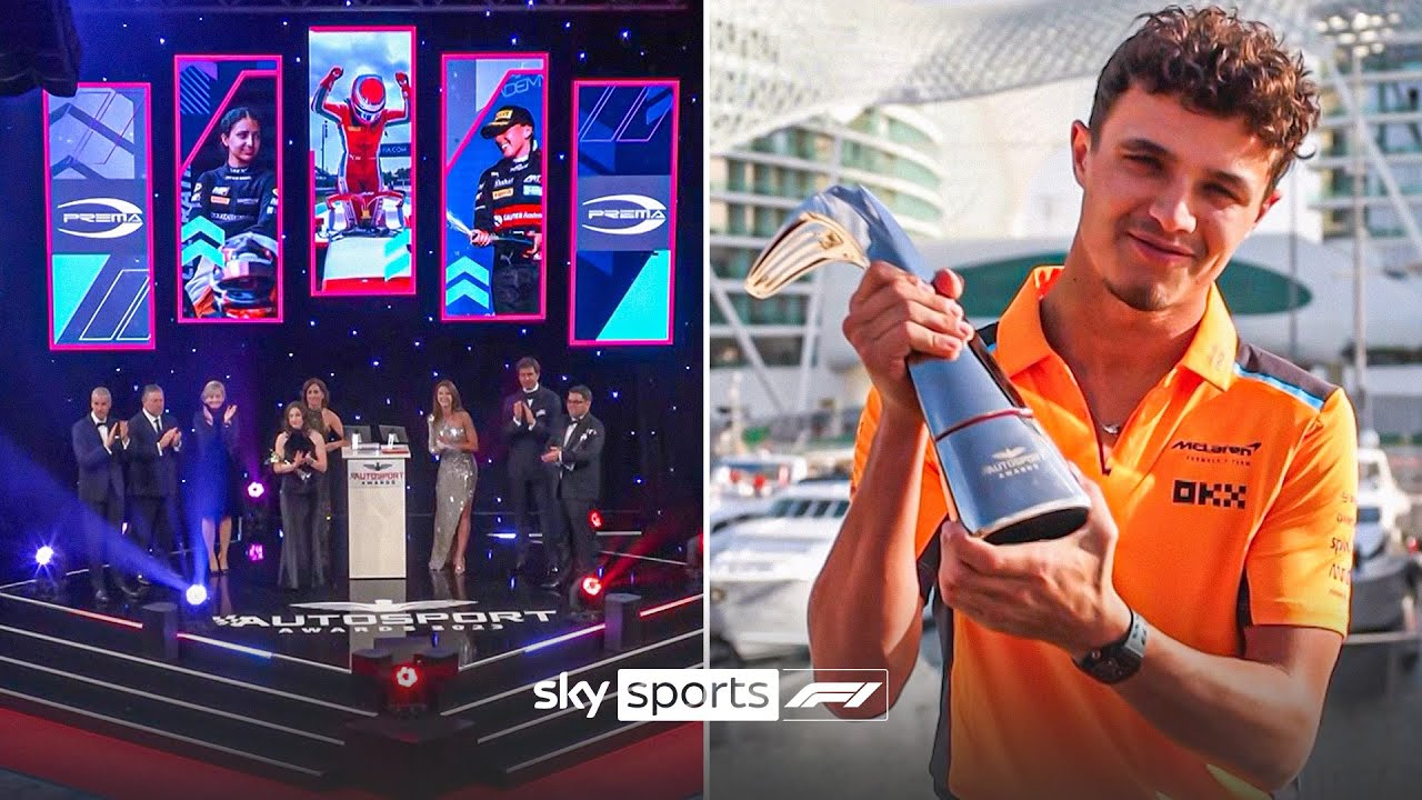 2023 Autosport Awards feat. Lando Norris, Max Verstappen, Oscar Piastri and more! 🏁🏆