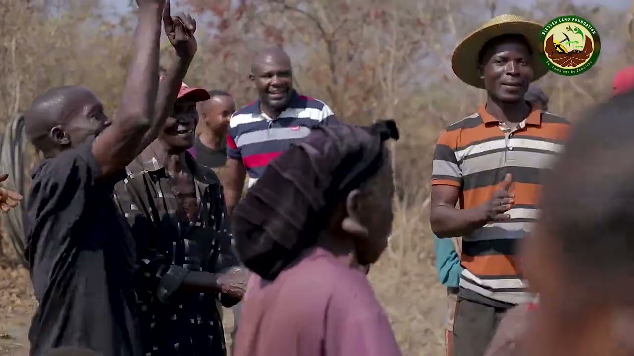 Blessed Land Foundation donates a community borehole in Rufunsa's KAKUPWE VILLAGE