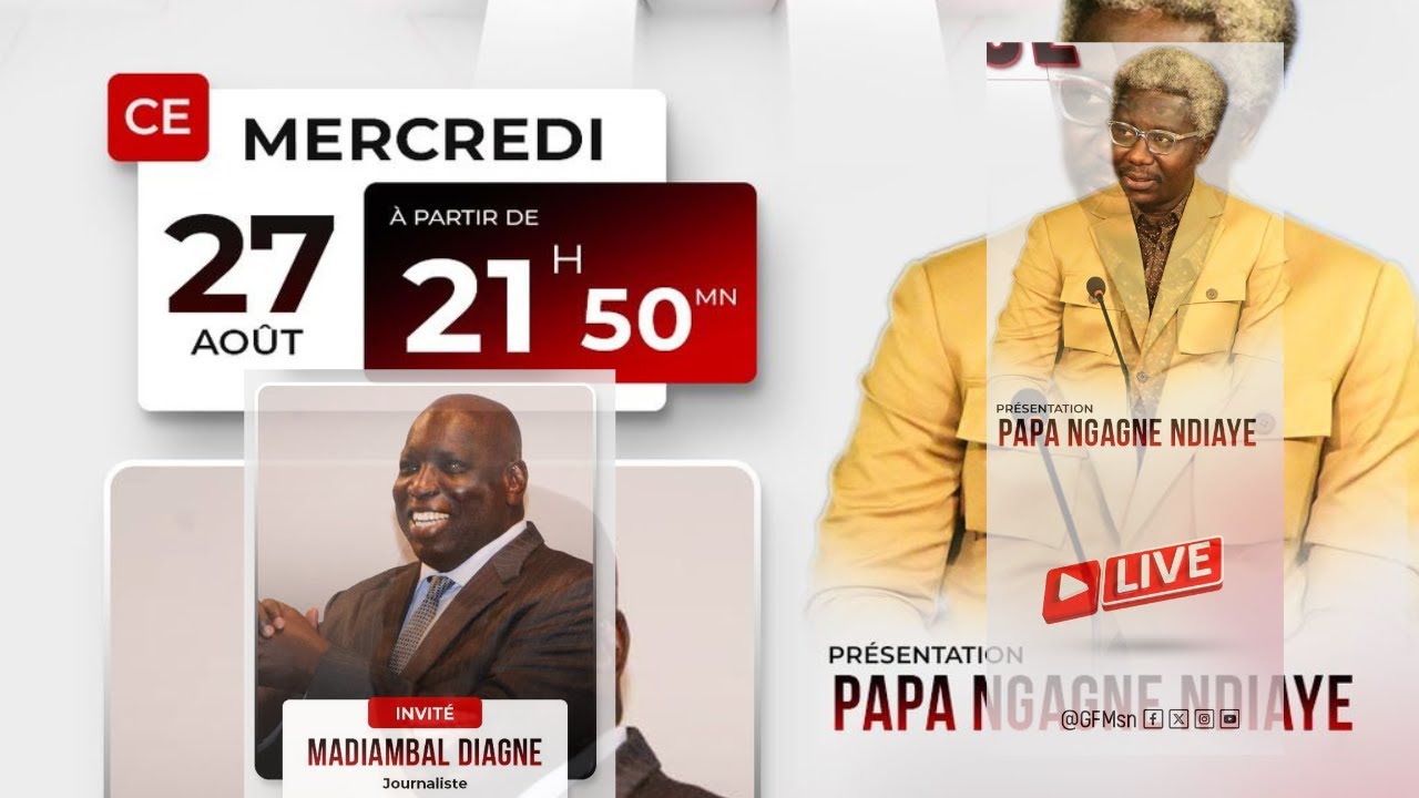 🚨🚨TFM LIVE : FARAM FACCE - Invité : Madiambal DIAGNE - Pr Pape Ngagne NDIAYE - 27 Août 2025