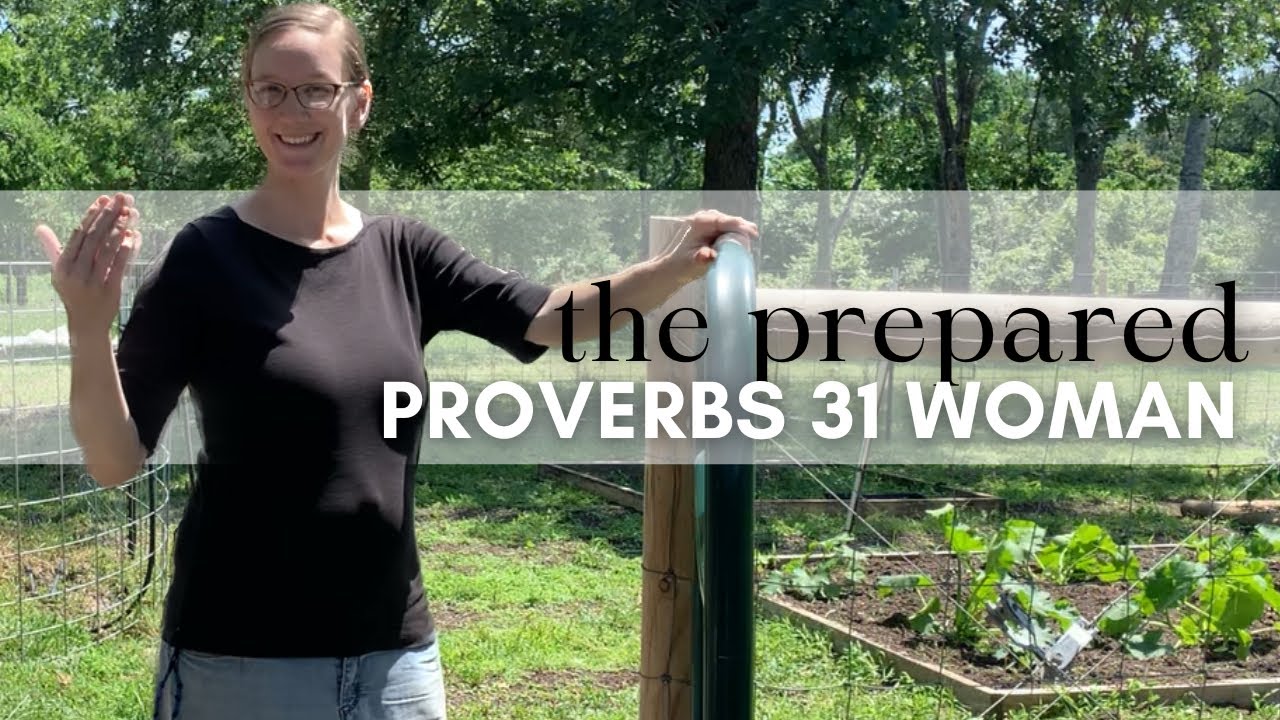 Take the first step of preparedness as a Proverbs 31 woman!