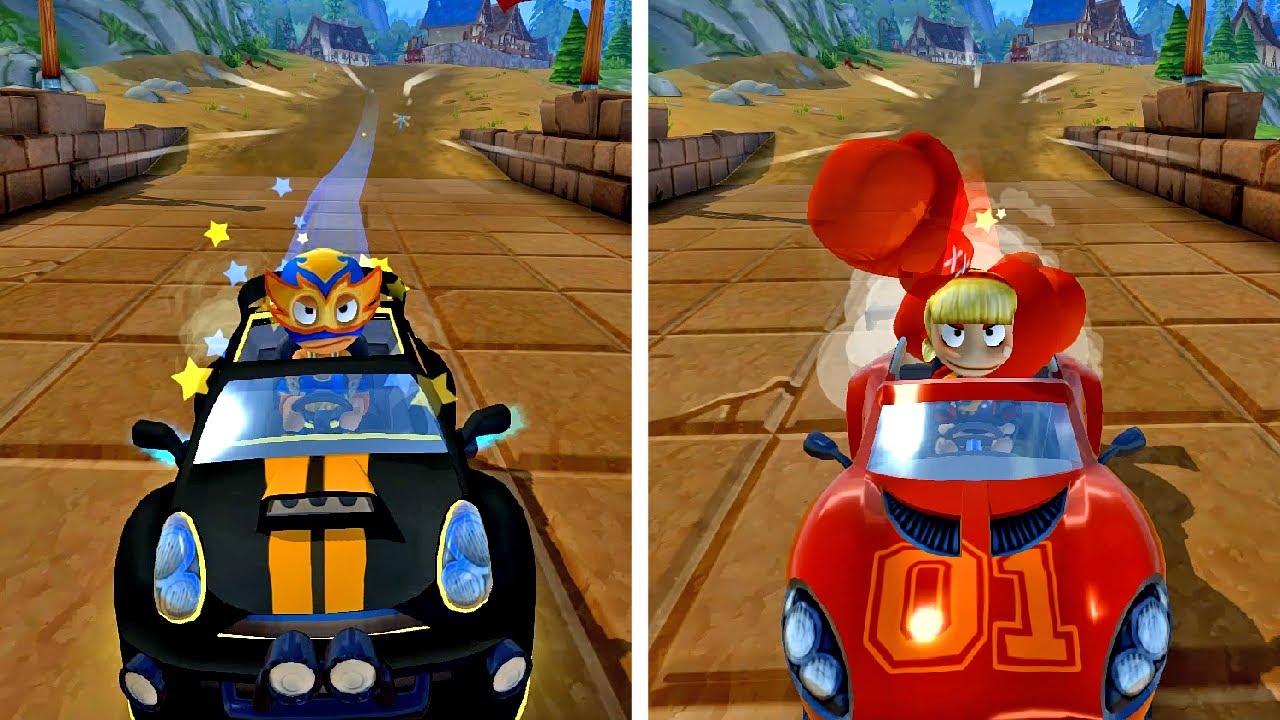 Off The Ropes Vs Derby Dash | 1V1 Cup | Beach Buggy Racing 2 IA