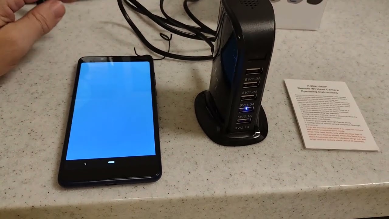 Wifi USB tower spy cam and navigating the LookCam App