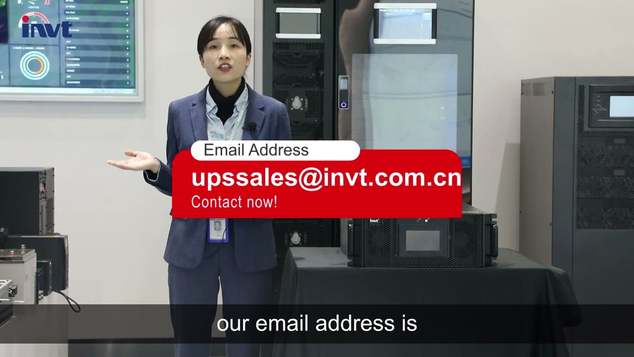 New Product Introduction: HR33 Series 30-40kVA Rack Online UPS | INVT Power