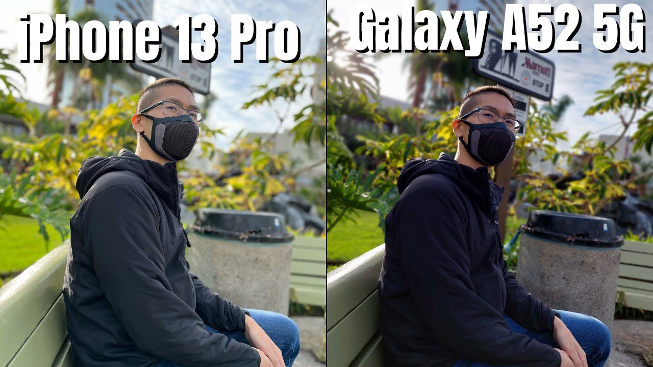 Сравнение камер iPhone 13 Pro и Samsung Galaxy A52 5G