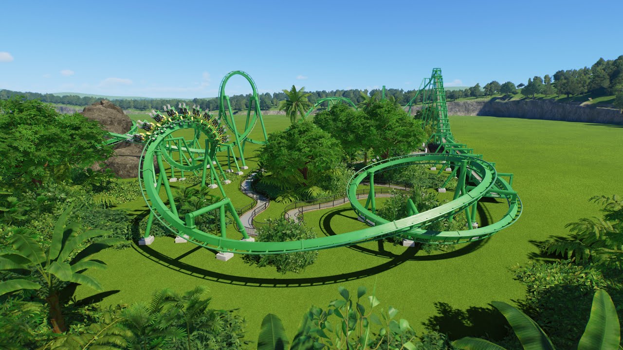 Anaconda Gold Reef City Recreation Planet Coaster 2 POV
