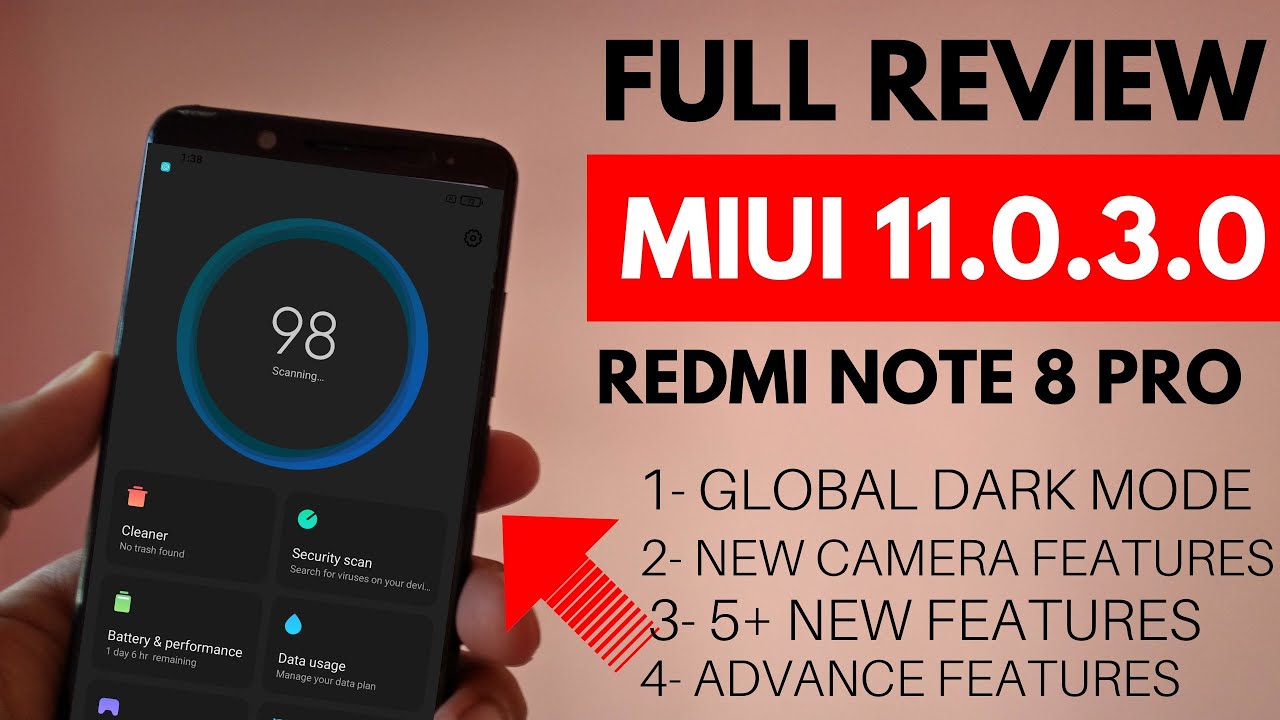 Redmi Note 8 pro Miui 11.0.3.0 Stable Update Full Review