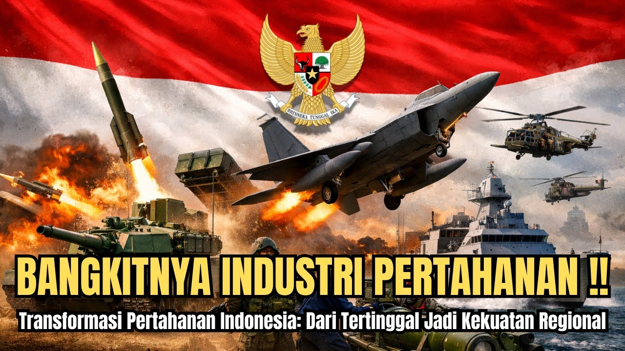 🔥 Bangkitnya Kekuatan Industri Pertahanan Indonesia! Dunia Mulai Gentar, Kedaulatan RI Naik Kelas?