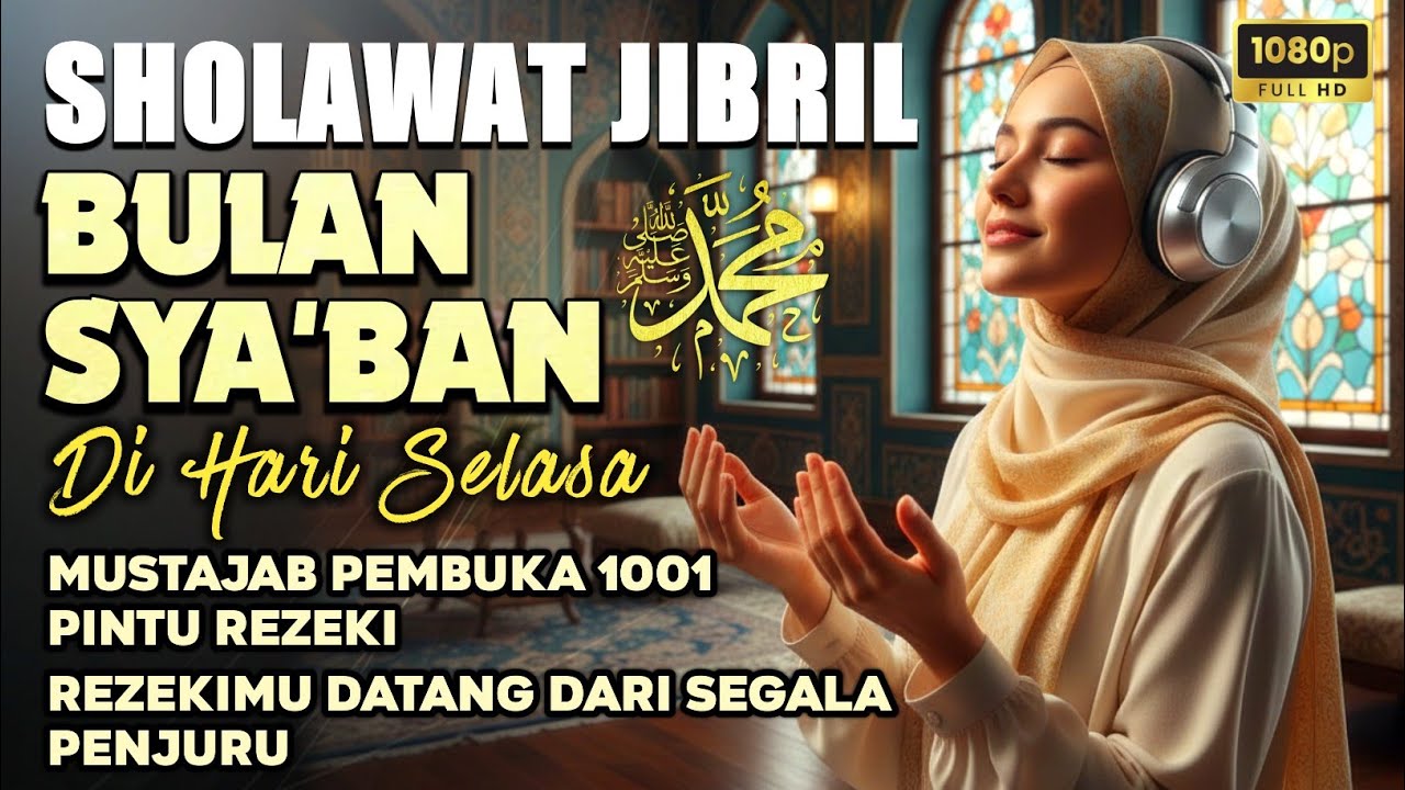 SHOLAWAT JIBRIL TERBARU 2026✅PENARIK REZEKI PALING DAHSYAT, SHOLAWAT NABI MUHAMMAD SAW,SangatMerdu🎶🤲