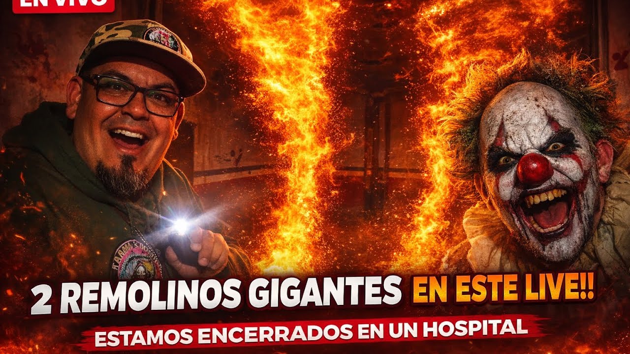 🔥 “HICIMOS UN RITUAL EN UN HOSPITAL ABANDONADO… Y APARECIERON 2 REMOLINOS GIGANTES” 