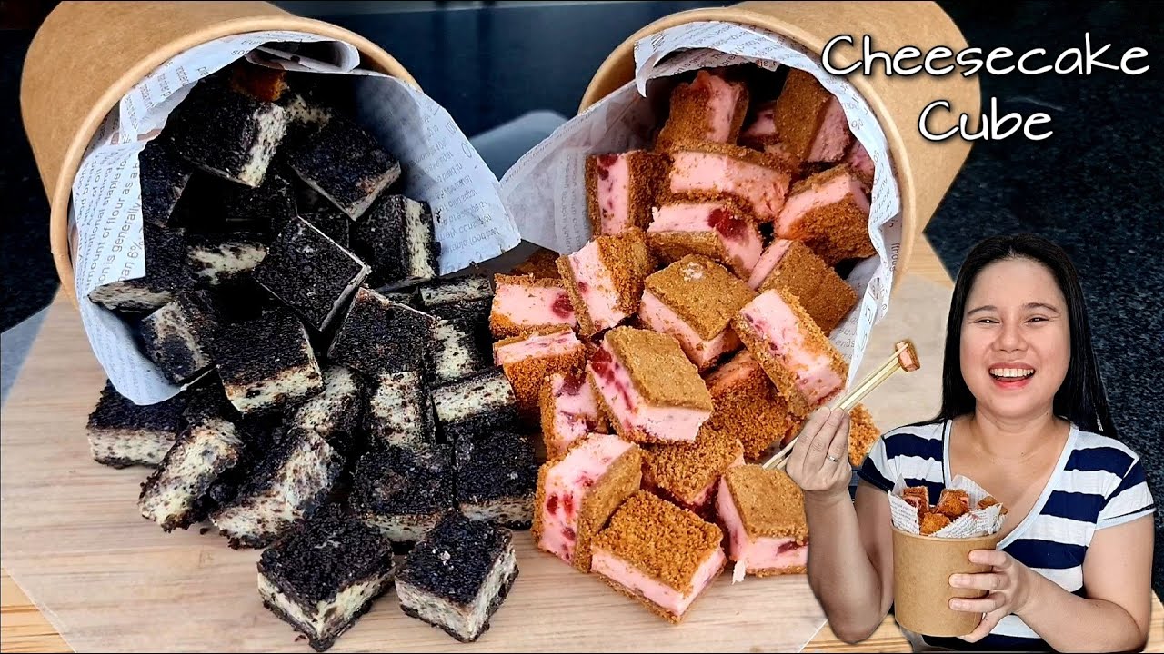 Bagong Negosyo Ba Ang Hanap Mo? Gawin Na Ang Cheesecake Cube! Napaka Simpling Gawin At Masarap Pa!