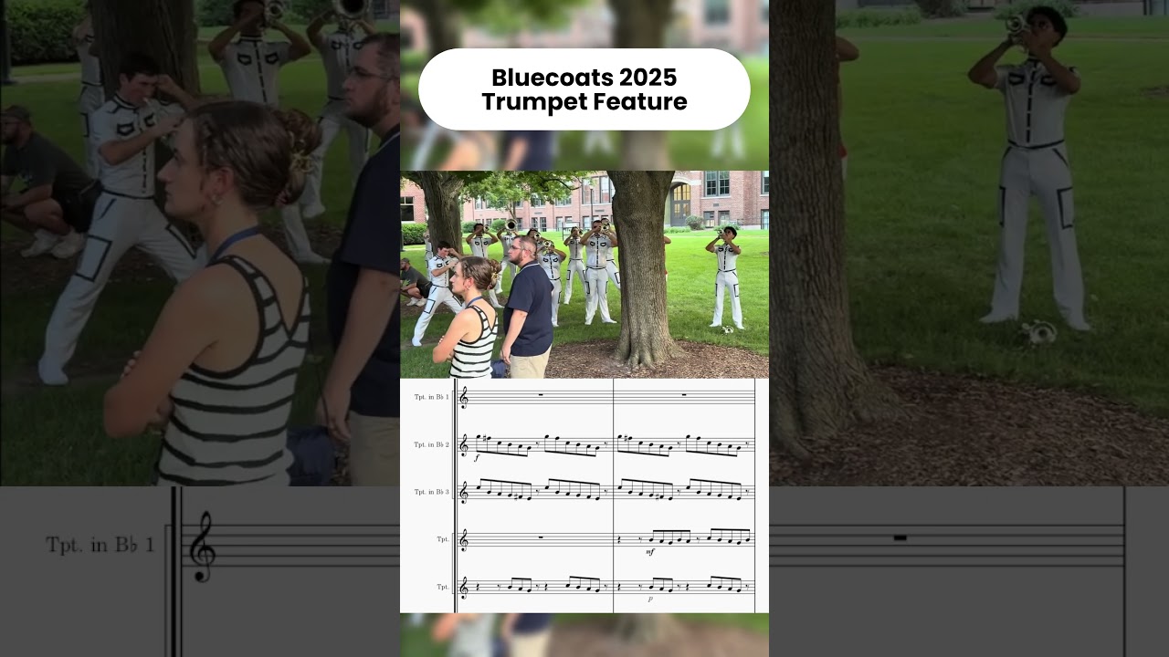 Could They Pull It Off Again? #dci2025 #trumpet #bluecoats
