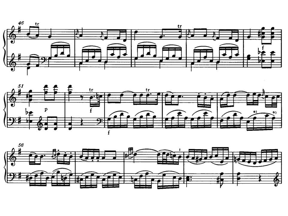 Mozart. Sonata para piano n&ordm; 8 Kv. 311. II. Andante con espressione