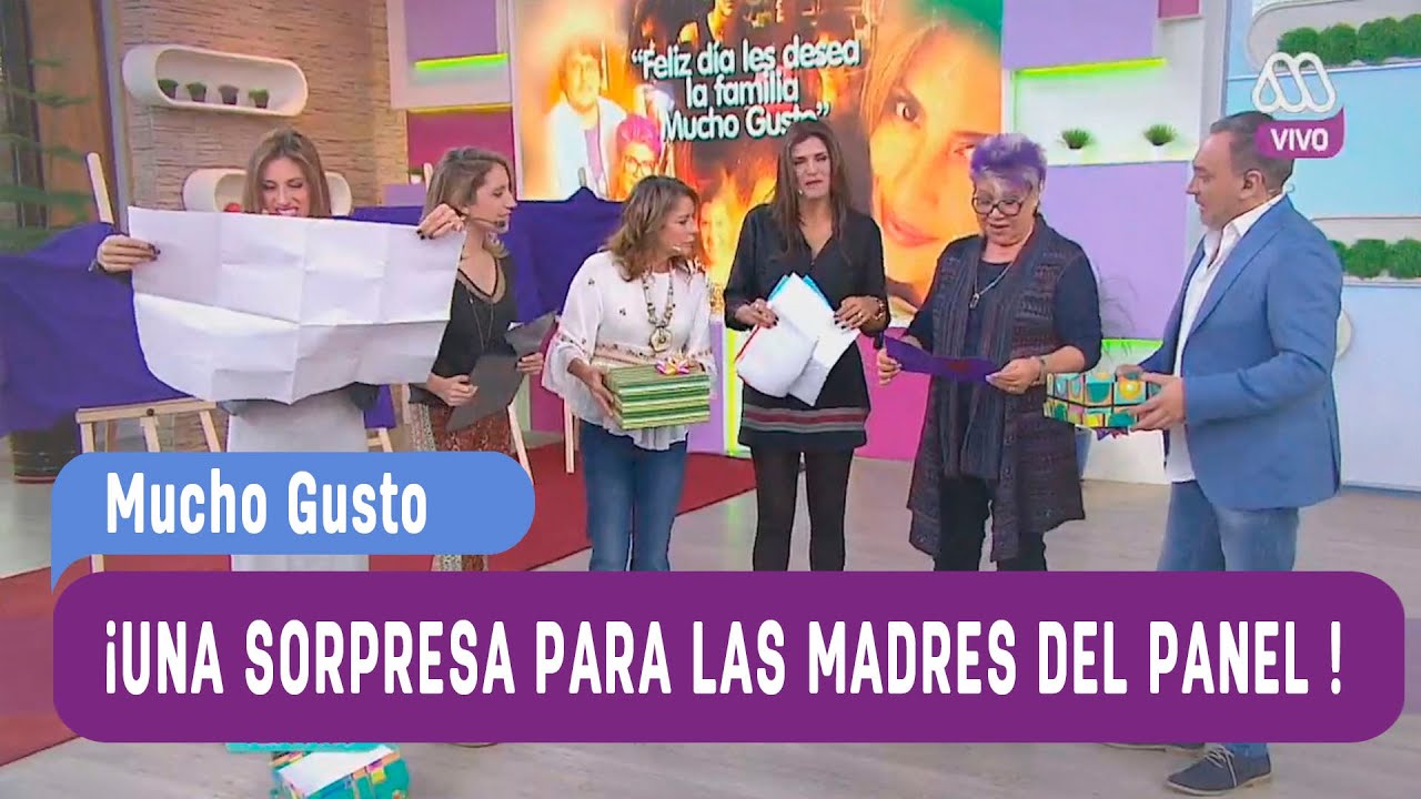 Los hijos de panel soprenden a sus mamás - Mucho Gusto 2016