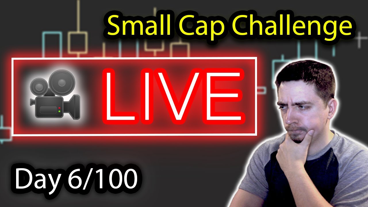 🔴 LIVE: Pre-market SMALL CAP Trading || Day 6/100
