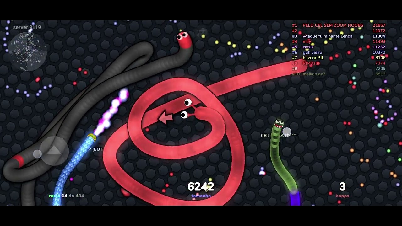 Top rank Slither.io #Dim